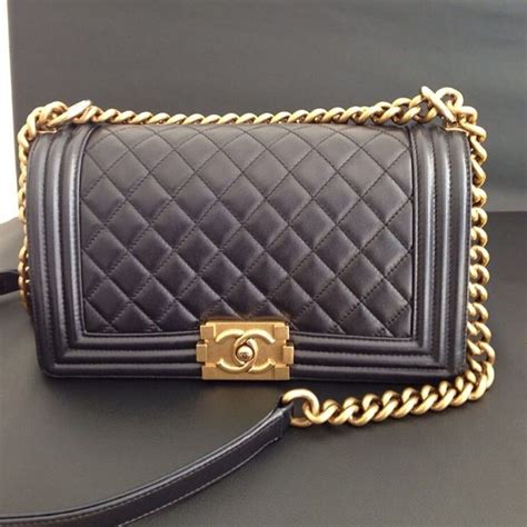 chanel boy gold hardware|coco Chanel boys bag.